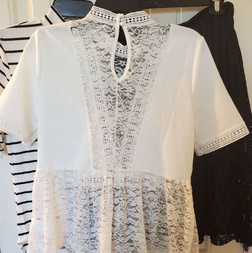 Black and White Skirt Set - Picture 3 of 7
